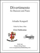 Divertimento Bassoon & Piano cover